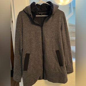 Athleta zip up hooded jacket